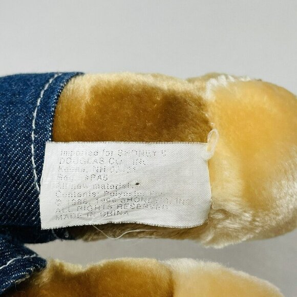 Shoney Bear Mascot Iconic Plush Blue Jean Overall Restaurant Fast Food American - Picture 10 of 10
